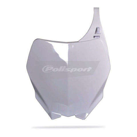 NUMBER PLATE YAM YZ125/250 05-14 /450F 06-09 WHT