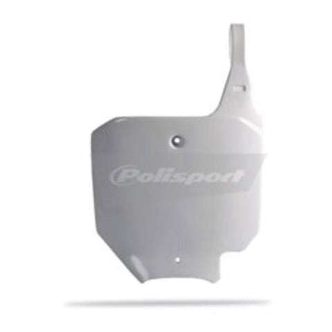 NUMBER PLATE HON CR80 96-02 /CR85 03-06 WHT