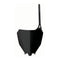 NUMBER PLATE HON CRF450R 17- BLK