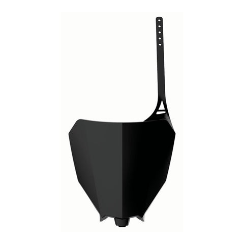 NUMBER PLATE HON CRF450R 17- BLK