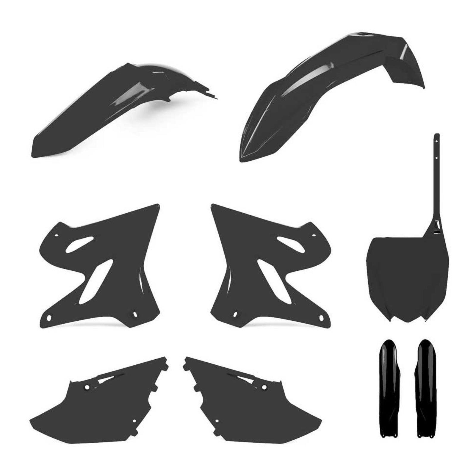 Polisport Kit Yamaha YZ125/250 2021 Black