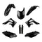Polisport Full Kit Kawasaki KX450F '13–'15 - Black
