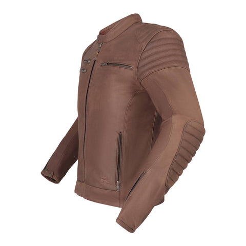 Richa Charleston Leather Jacket - Mahogany Brown