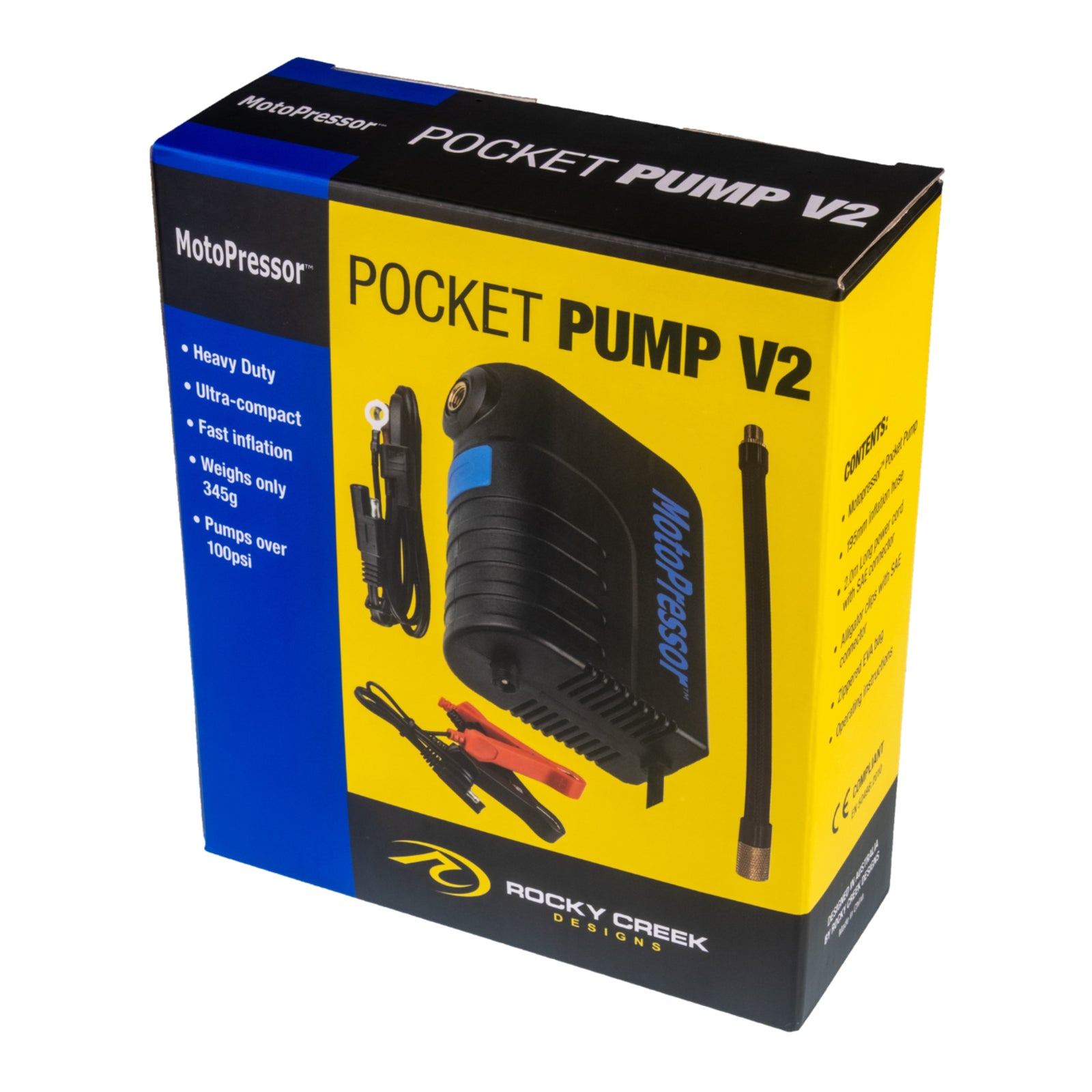 Rocky Creek Motor Pressor Pocket Pump V2