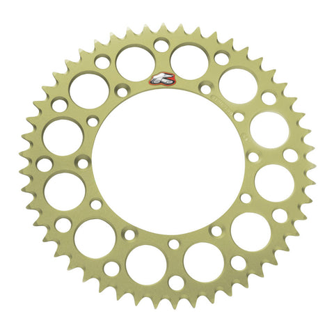 Renthal Sprocket Rear Hard Anodised 50T Alloy 7075 T6 Grooved