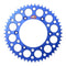 Renthal Sprocket Rear Blue 47T Alloy 7075 T6 Grooved