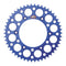 Renthal Sprocket Rear Blue 48T Alloy 7075 T6 Grooved