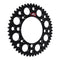 Renthal Rear Sprocket Black 49T Alloy 7075-T6 Grooved