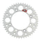 Renthal Sprocket Rear Silver 52T Alloy 7075 T6 Grooved