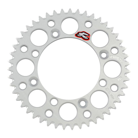 Renthal Sprocket Rear Silver 52T Alloy 7075 T6 Grooved