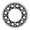 Renthal Sprocket Twinring Black 50T Bi-metal Grooved Packaged