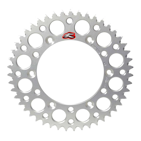 Renthal Sprocket Rear Silver 51T Alloy 7075 T6 Grooved Suzuki