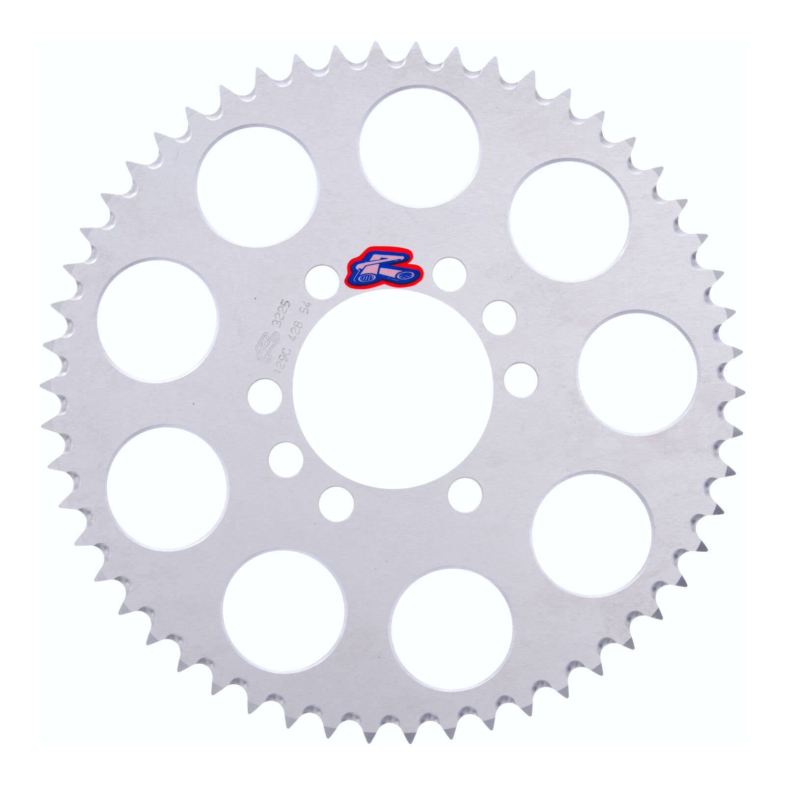 Renthal Rear Sprocket 7075 Alloy T6 Grooved - Silver [Yamaha]