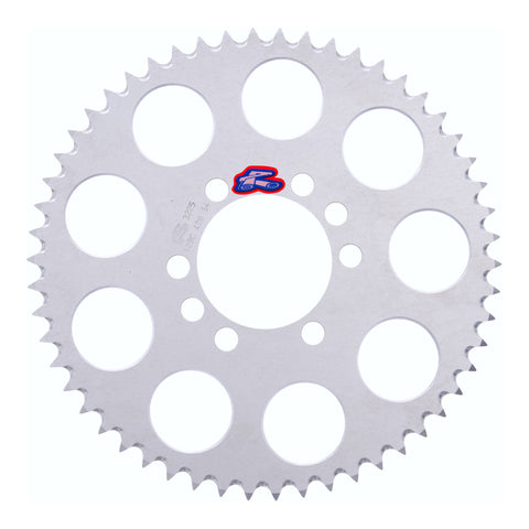 Renthal Rear Sprocket 7075 Alloy T6 Grooved - Silver [Yamaha]