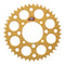 Renthal Sprocket Rear Gold 43T Alloy 7075 T6 Grooved