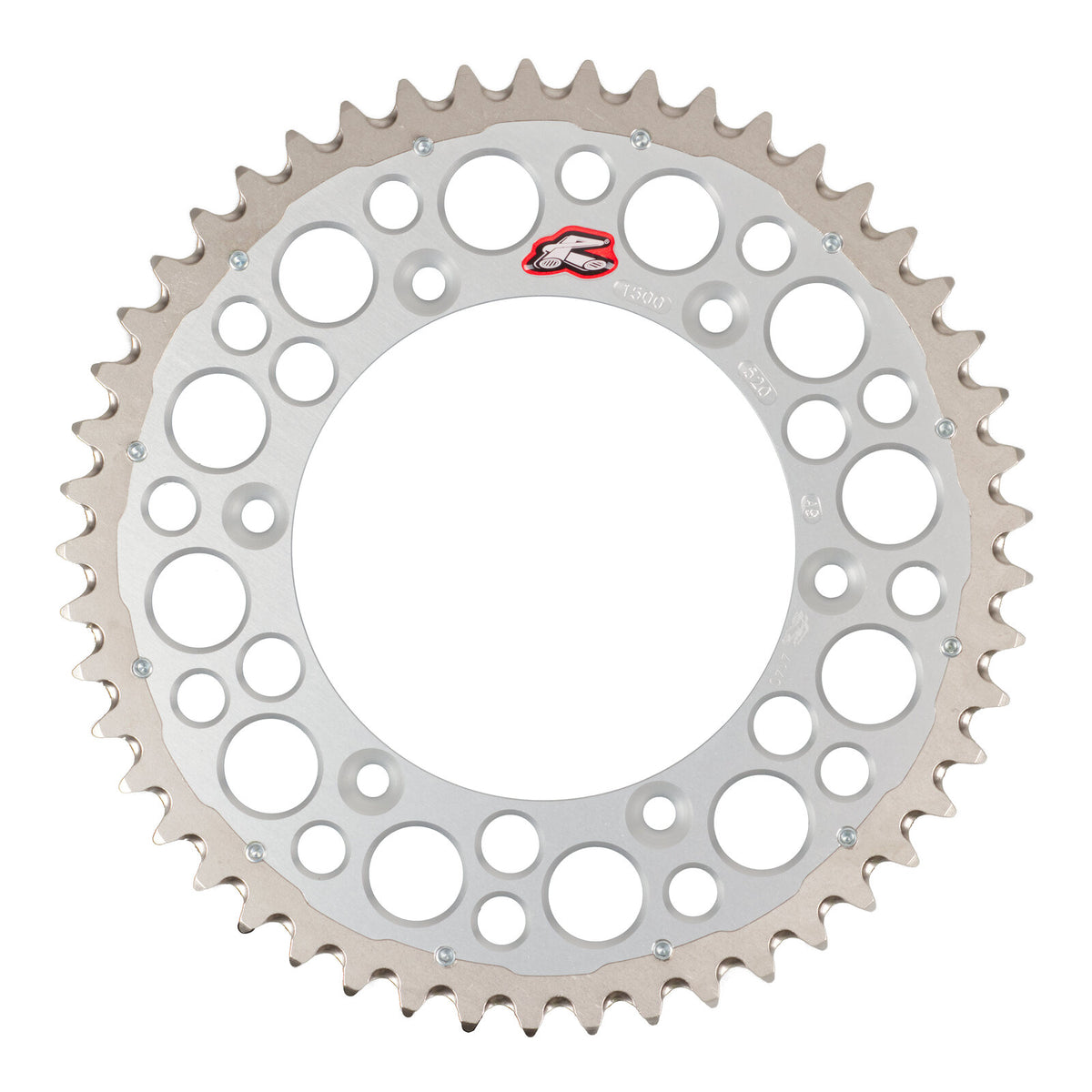 Renthal Sprocket Twinring Silver 49T Bi-Metal Grooved