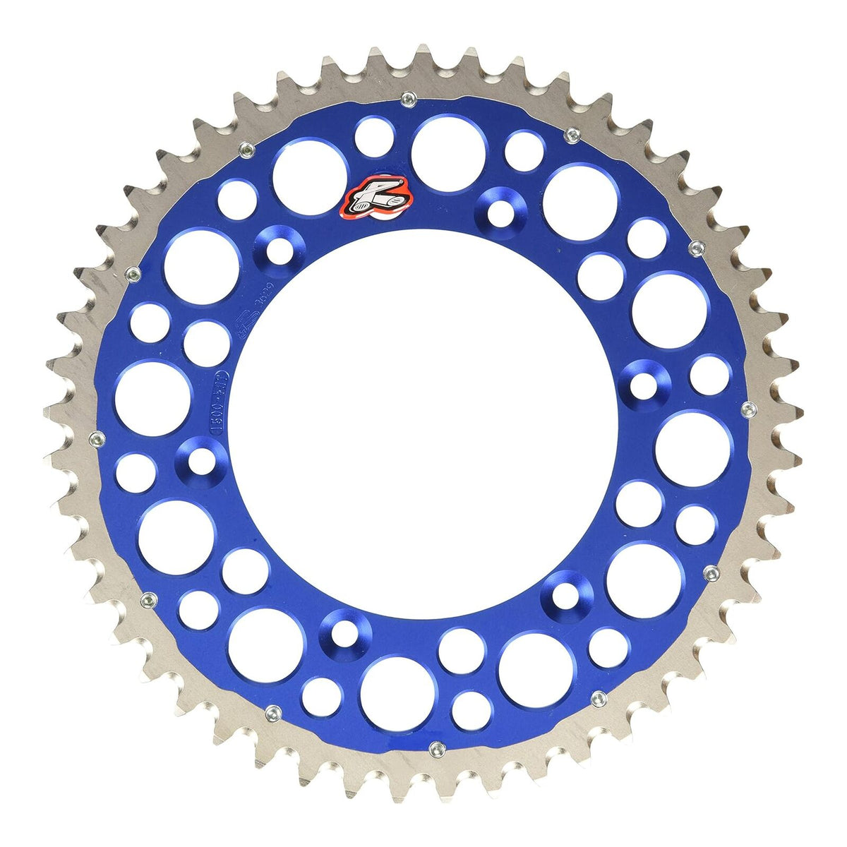 Renthal Sprocket Twinring Blue 49T Bi-Metal Grooved Packaged