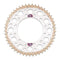 Renthal Sprocket Twinring Silver 52T Bi-Metal Grooved Packaged