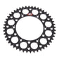 Renthal Sprocket Rear Black 48T Alloy 7075 T6 Grooved