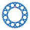 Renthal Sprocket Rear Blue 48T Alloy 7075 T6 Grooved
