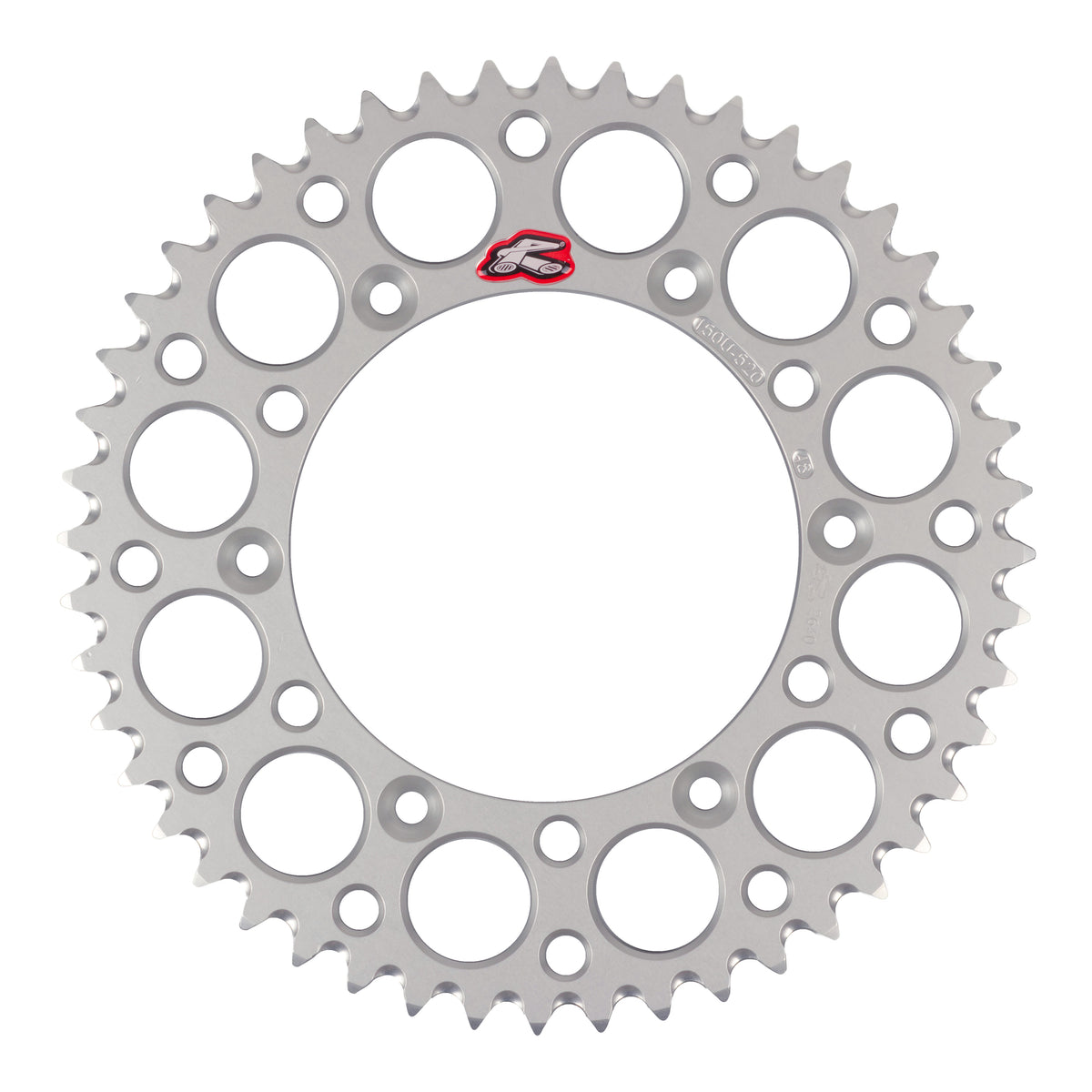 Renthal Sprocket Rear Silver 48T Alloy 7075 T6 Grooved