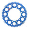Renthal Sprocket Rear Blue 49T Alloy 7075 T6 Grooved