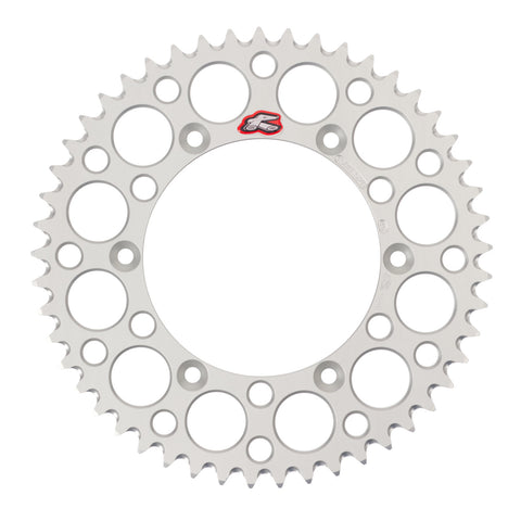 Renthal Sprocket Rear Silver 49T Alloy 7075 T6 Grooved