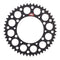 Renthal Sprocket Rear Black 50T Alloy 7075 T6 Grooved