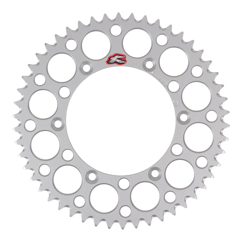 Renthal Sprocket Rear Silver 50T Alloy 7075 T6 Grooved