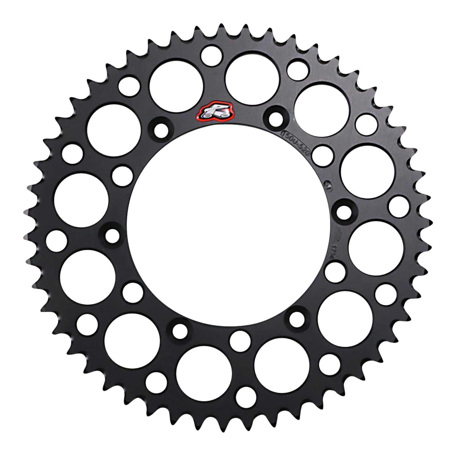 Renthal Sprocket Rear Black 51T Alloy 7075 T6 Grooved