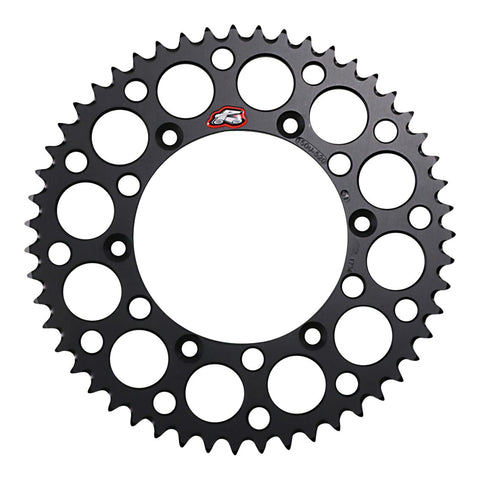 Renthal Sprocket Rear Black 52t Alloy 7075 T6 Grooved