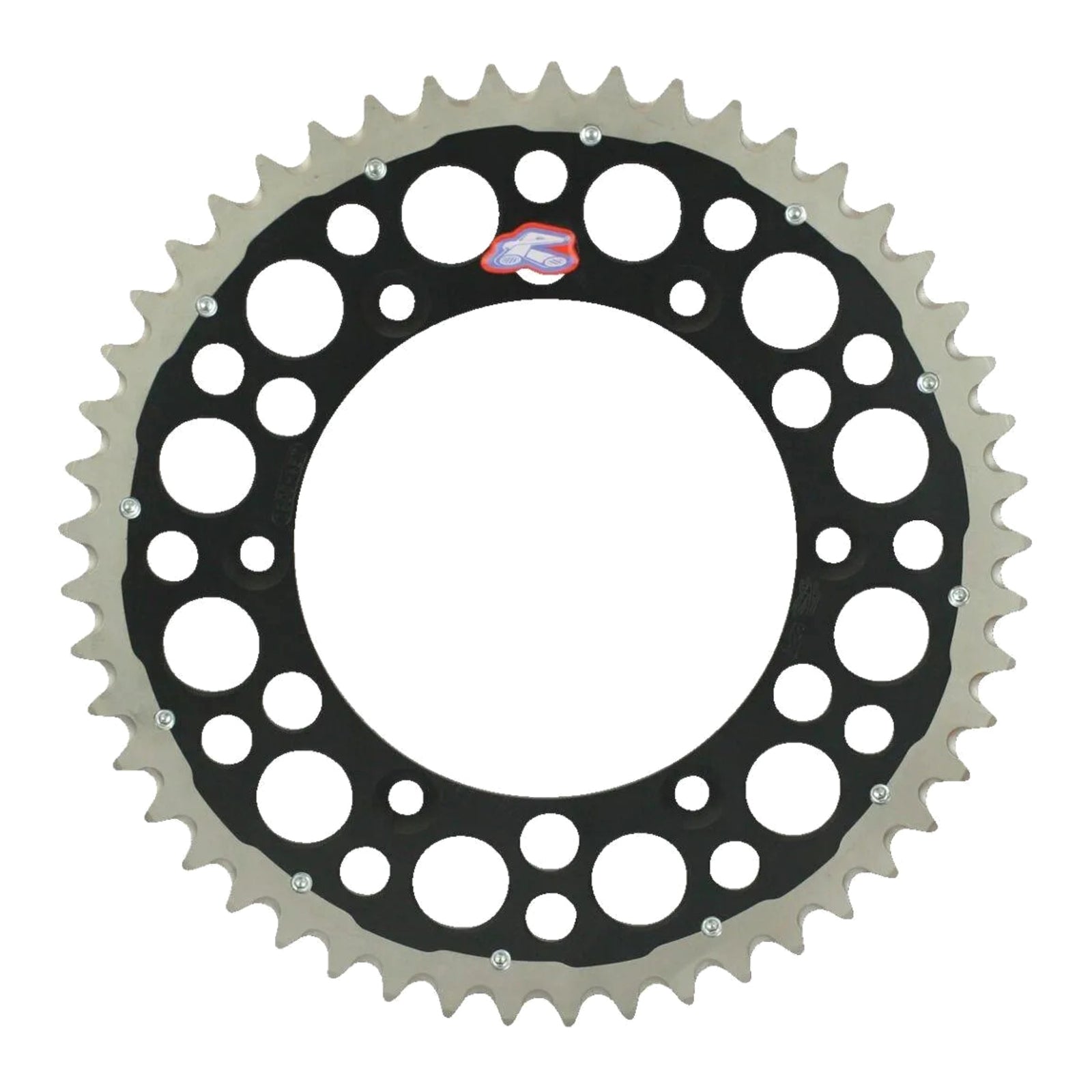 Renthal Sprocket Twinring Black 48T Bi-Metal Grooved Packaged