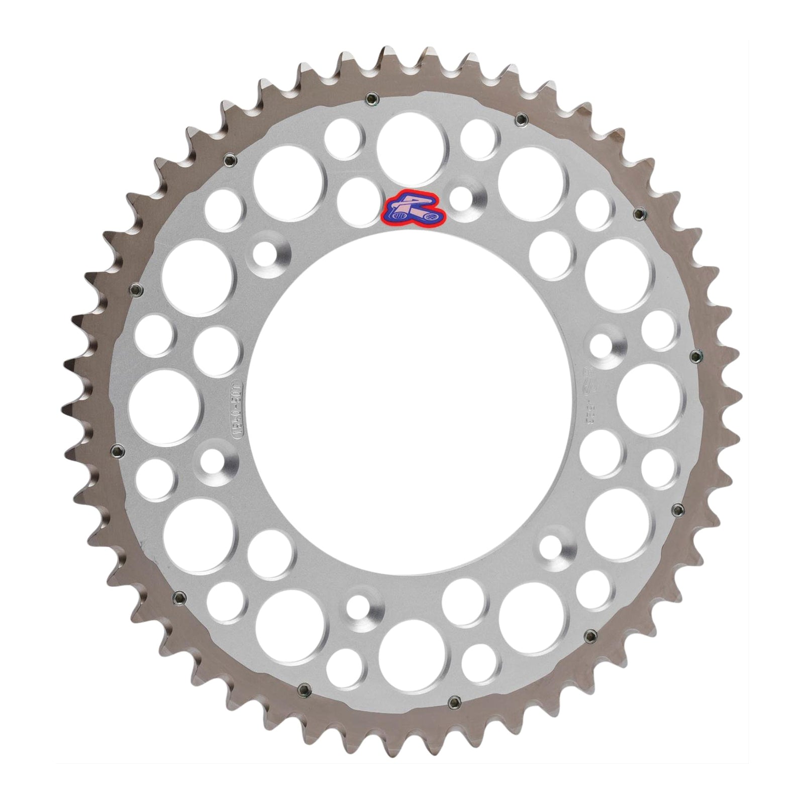Renthal Sprocket Twinring Silver 48T Bi-metal Grooved