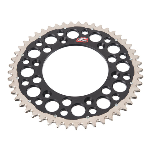 Renthal Sprocket Twinring Black 49T Bi-Metal Grooved
