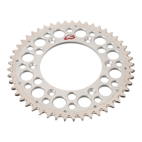 Renthal Sprocket Twinring Silver 49T Bi-Metal Grooved