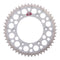 Renthal Sprocket Twinring Silver 50T Bi-metal Grooved