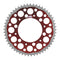 Renthal Sprocket Twinring Red 51T Bi-Metal Grooved Packaged