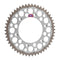 Renthal Sprocket Twinring Silver 51T Bi-Metal Grooved Packaged