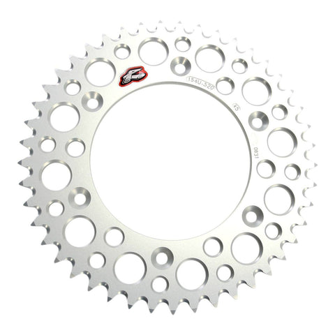 Renthal Rear Sprocket Grooved - Silver [Honda]