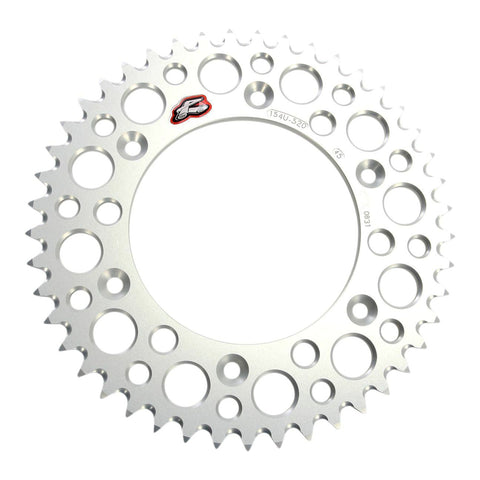 Renthal Rear Sprocket Grooved - Silver [Honda]
