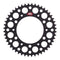 Renthal Sprocket Rear Black 48T Alloy 7075 T6 Grooved