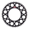 Renthal Sprocket Rear Black 50T Alloy 7075 T6 Grooved