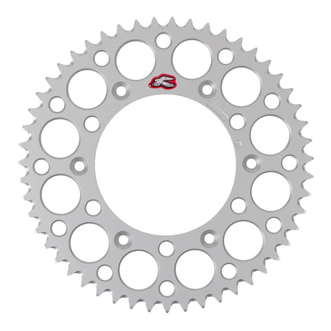 Renthal Sprocket Rear Silver 51T Alloy 7075 T6 Grooved Honda