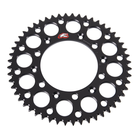 Renthal Sprocket Rear Black 52T Alloy 7075 T6 Grooved