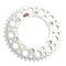 Renthal Sprocket Rear Silver 42T Alloy 7075 T6 Grooved