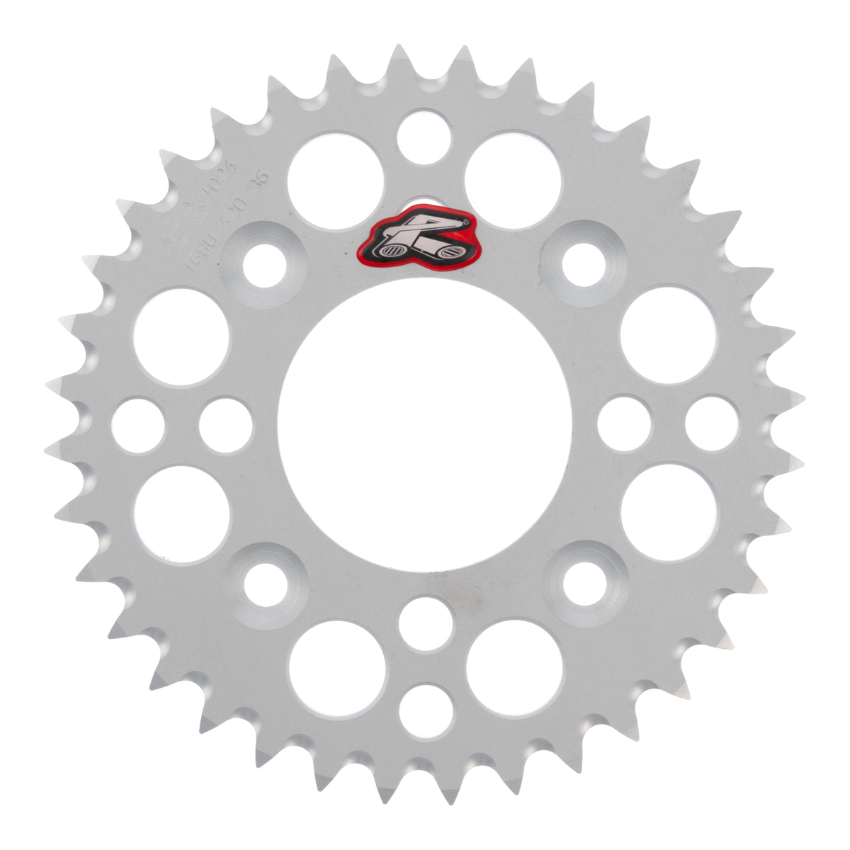 Renthal Sprocket Rear Silver 36T Alloy 7075 T6 Grooved Honda