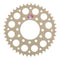 Renthal Sprocket Rear Silver 43T Alloy 7075 T6 Grooved Kawasaki