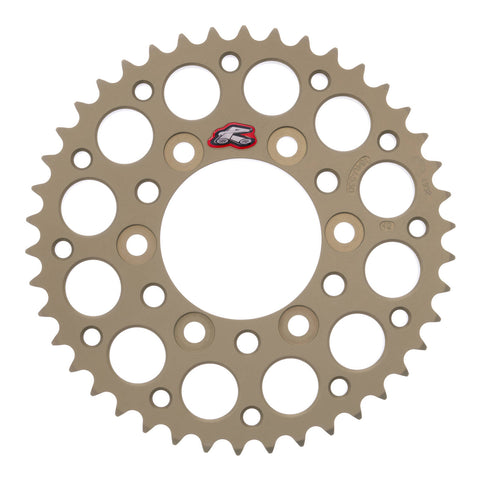 Renthal Rear Sprocket 184 / 530 Grooved - Silver [Kawasaki]