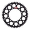 Renthal Sprocket Rear Black 51T Alloy 7075 T6 Grooved