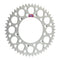 Renthal Sprocket Rear Silver 53T Alloy 7075 T6 Grooved Kawasaki